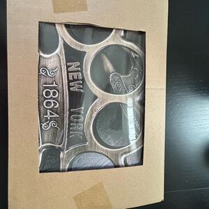 Decorative Brass Knuckles Wall Art